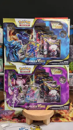 Pokemon TCG: Origin Forme Dialga and Palkia VSTAR Premium Collection Boxes - Image 1