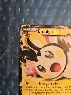Pokemon Card - Emolga EX 46/146 XY Base Set Ultra Rare Holo - Image 4