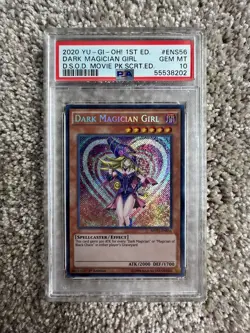 PSA 10 - Yugioh - Dark Magician Girl - Secret Rare - MVP1-ENS56 - 1st Edition - Image 1