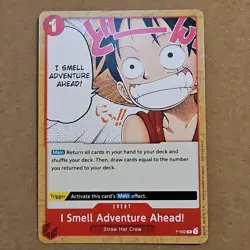 I Smell Adventure Ahead! (Promotion Pack 2022) P-002 One Piece Promotion TCG CCG - Image 1