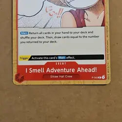I Smell Adventure Ahead! (Promotion Pack 2022) P-002 One Piece Promotion TCG CCG - Image 3
