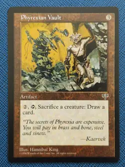 MTG 1x Phyrexian Vault LP Mirage (multi available) Magic - Image 1