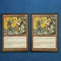MTG 1x Phyrexian Vault LP Mirage (multi available) Magic - Image 2