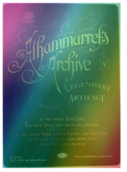 Alhammarret's Archive - Foil Secret Lair Countdown Kit - Image 1