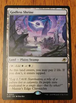 Godless Shrine Edge of Eternities MTG (Regular) - Image 1