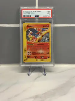 Pokemon - Moltres Holo - H20/H32 - Skyridge - PSA 9 - Mint - New Cert - Image 1