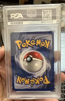 2000 Pokemon Team Rocket Dark Charizard Holo 4/82 PSA 8 - Image 2