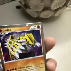 Pokemon Groudon SL4 Call of Legends Shiny Holo Rare 100 HP Card 2011 - Image 4