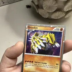 Pokemon Groudon SL4 Call of Legends Shiny Holo Rare 100 HP Card 2011 - Image 5