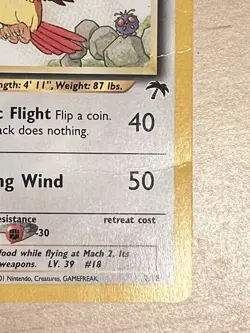 Pokemon Pidgeot TCG Southern Islands Promo Card 2/18 WOTC MP - Image 4
