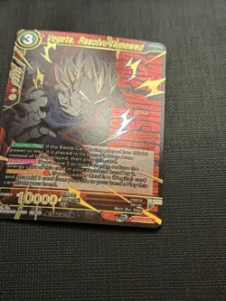 Dragon Ball Super Card Game Vegeta, Resolve Renewed Ex13-04 - Image 3