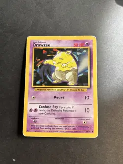 Pokemon Card | Drowzee 49/102 | Base Set Unlimited | NM - Image 1