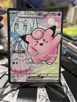 2025 Pokemon Journey Together Lillie's Clefairy ex #173/159 - Image 2