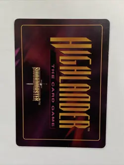 Scrye Highlander CCG TCG Scrye Promo Card HP - Image 2