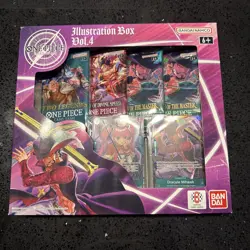 One Piece Card Game Illustration Box Volume 4 Bandai Namco New Sealed - Image 1