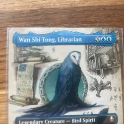 Wan Shi Tong, Librarian (Borderless) - Regular - Avatar: The Last Airbender MTG - Image 2