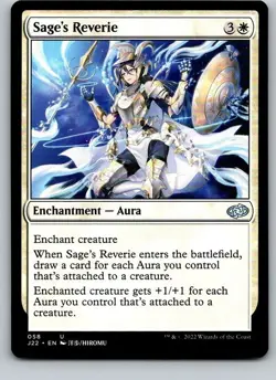 Sage’s Reverie | Jumpstart 2022 J22 58 | NM | MTG - Image 1