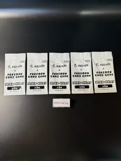 Yu NAGABA Pokemon Card Game Eeveelution promo Pack Japanese 5 Set Unopened - Image 1