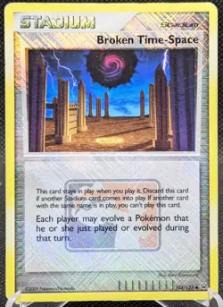Broken Time-Space Pokemon League Promo 104/127 Uncommon Holo MP-HP - Image 1