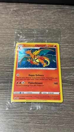 Special Delivery Charizard SWSH075 Pokemon Sword & Shield Promo Sealed - Image 1