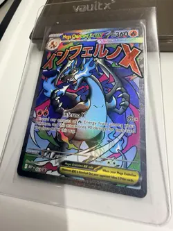 Pokemon Phantasmal Flames UPC MEGA CHARIZARD X EX #23 PROMO MINT! Fast Shipping! - Image 1