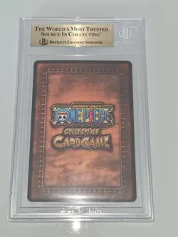 One Piece CCG 2005 Luffy With A Straw Hat The Quest Begins BGS 9,5 Gold Rare - Image 2