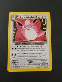 NM Pokemon Card - Dark Wigglytuff Neo Destiny 40/105 Uncommon - Image 1