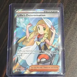 Lillie’s Determination Pokemon TCG Mega Evolutions 169/132 UR Rare English Card - Image 1