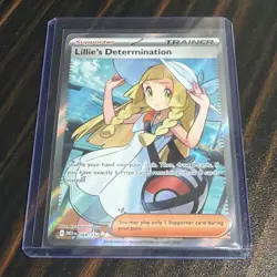 Lillie’s Determination Pokemon TCG Mega Evolutions 169/132 UR Rare English Card - Image 2