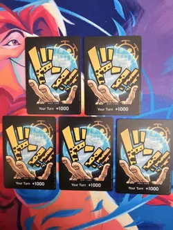 5x DON!! Card (Trafalgar Law) : Non-Foil English One Piece TCG PRB01: One Pi - Image 1