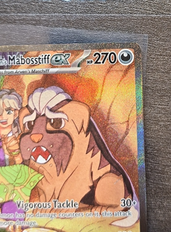 Arven’s Mabosstiff ex 235/182 Destined Rivals Pokemon Card Near Mint English - Image 3