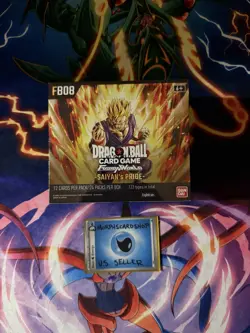 Dragon Ball Fusion World Card Game - Saiyans Pride - FB08 Booster Box (24 Packs) - Image 1