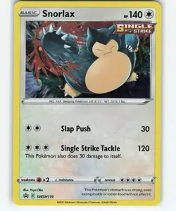 Snorlax SWSH119 SWSH: Sword & Shield Promo Cards Holo (NM) - Image 1