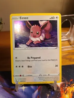 Eevee SWSH127 SWSH: Sword & Shield Promo Cards Holo - Image 1