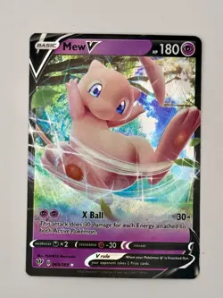 🇨🇦 MEW V 069/189 DARKNESS ABLAZE ENGLISH POKEMON CARD TCG - Image 1