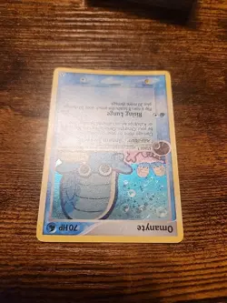 Omanyte 60/92 Legend Maker Stamped Reverse Holo Pokemon Card TCG - Image 3