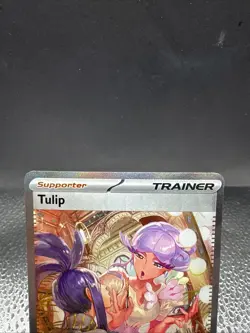 Pokemon TCG Tulip Card 259/182 Paradox Rift Sir Trainer - Image 3