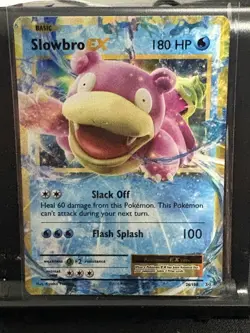 Slowbro EX 26/108 Ultra Rare XY Full Art Holo Evolutions 2016 Pokemon TCG - Image 1