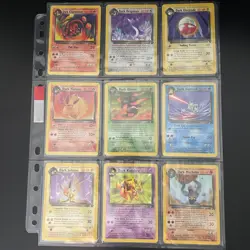 Pokemon Bundle - Complete Team Rocket Set Common/Uncommon ⭐ Vintage WOTC 90s! - Image 1