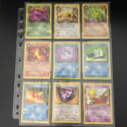 Pokemon Bundle - Complete Team Rocket Set Common/Uncommon ⭐ Vintage WOTC 90s! - Image 2