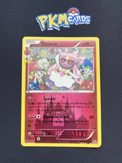 Pokemon TCG Diancie Generations RC22/RC32 Radiant Collection Holo MP. - Image 1