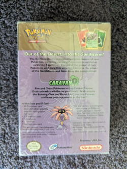 Pokemon Caravan Theme Deck COMPLETE SEALED Includes Plastic Protective Case - Image 2
