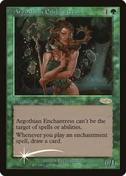 MTG English Argothian Enchantress NM Foil Promos: Judge - Image 1