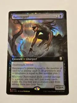 MTG Barrowgoyf Extended Art Ripple Foil #50 Commander: Modern Horizons 3 LP - Image 1