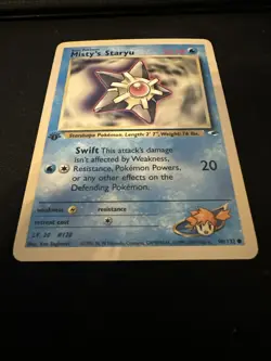 1st Edition Misty’s Staryu 90/132 - Gym Heroes - Excellent (EX) Game Pokemon TCG - Image 3