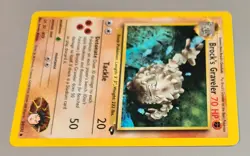Brock's Graveler # 34/132 Uncommon Gym Challenge 2000 Pokemon EN N.Mint-Mint - Image 2