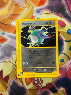 Pokemon TCG Magnemite Aquapolis 52/147 Regular (NM) - Image 1
