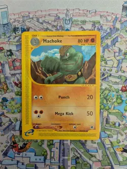Machoke 85/165 Expedition NM Vintage e-Reader WOTC - Pokemon TCG - Image 1