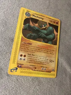 Machamp 51/165 - Expedition Base Set - Rare Vintage WOTC Pokemon e reader LP-MP - Image 3