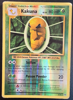 Pokemon TCG Kakuna Evolutions 6/108 Reverse Holo MP/HP - Image 1